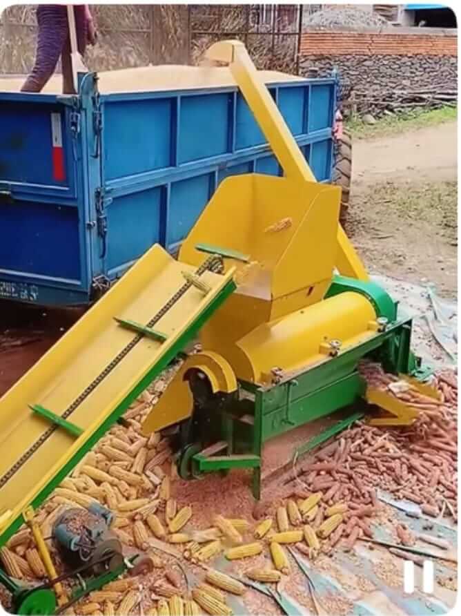 Mesin pertanian modern, Mesin Pengupas Kulit Jagung